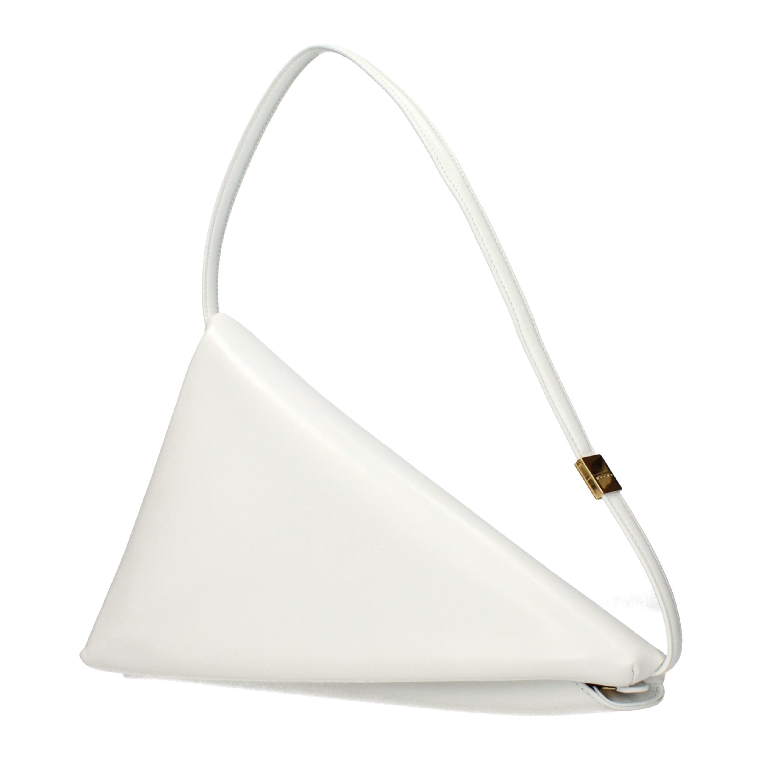 Marni White Leather Shoulder Women's Bag