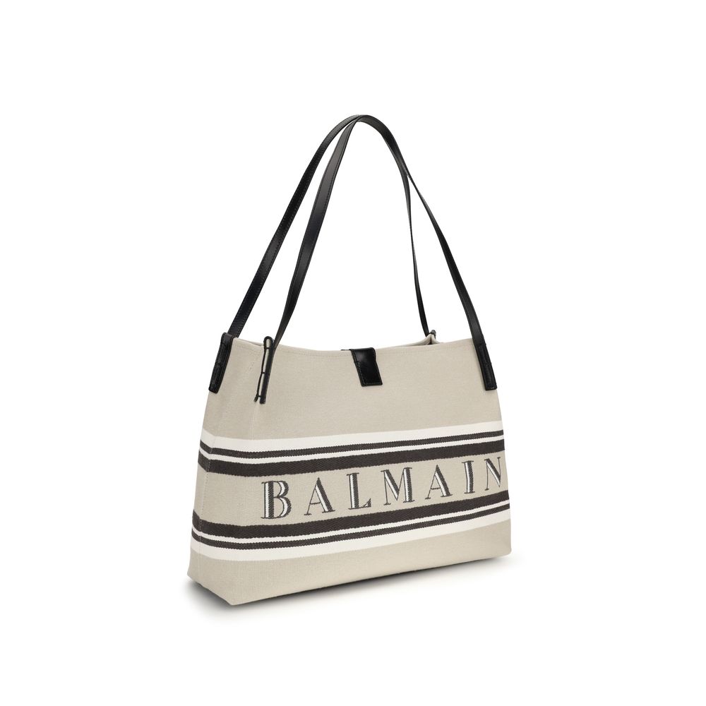 Balmain Multicolor Cotton Shoulder Women's Bag