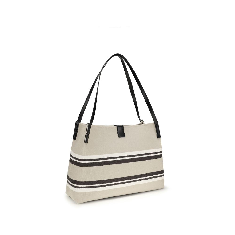 Balmain Multicolor Cotton Shoulder Women's Bag
