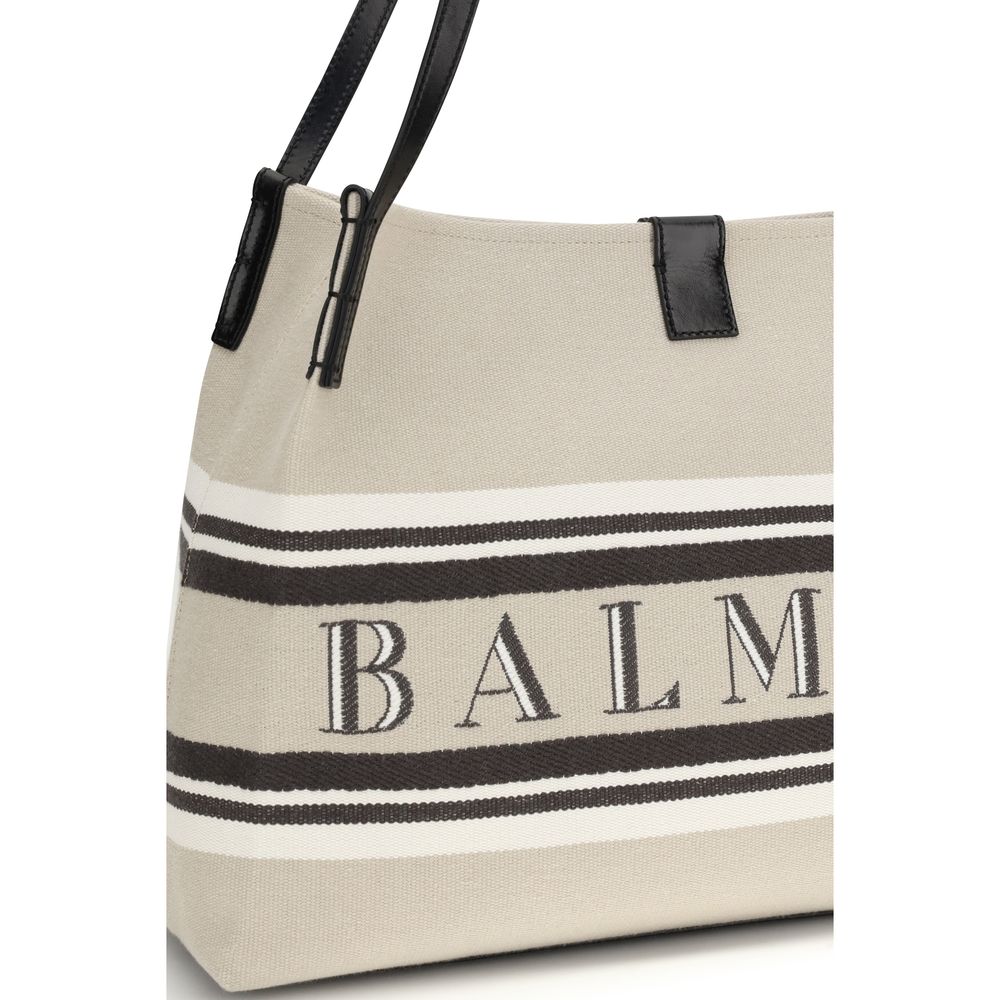 Balmain Multicolor Cotton Shoulder Women's Bag