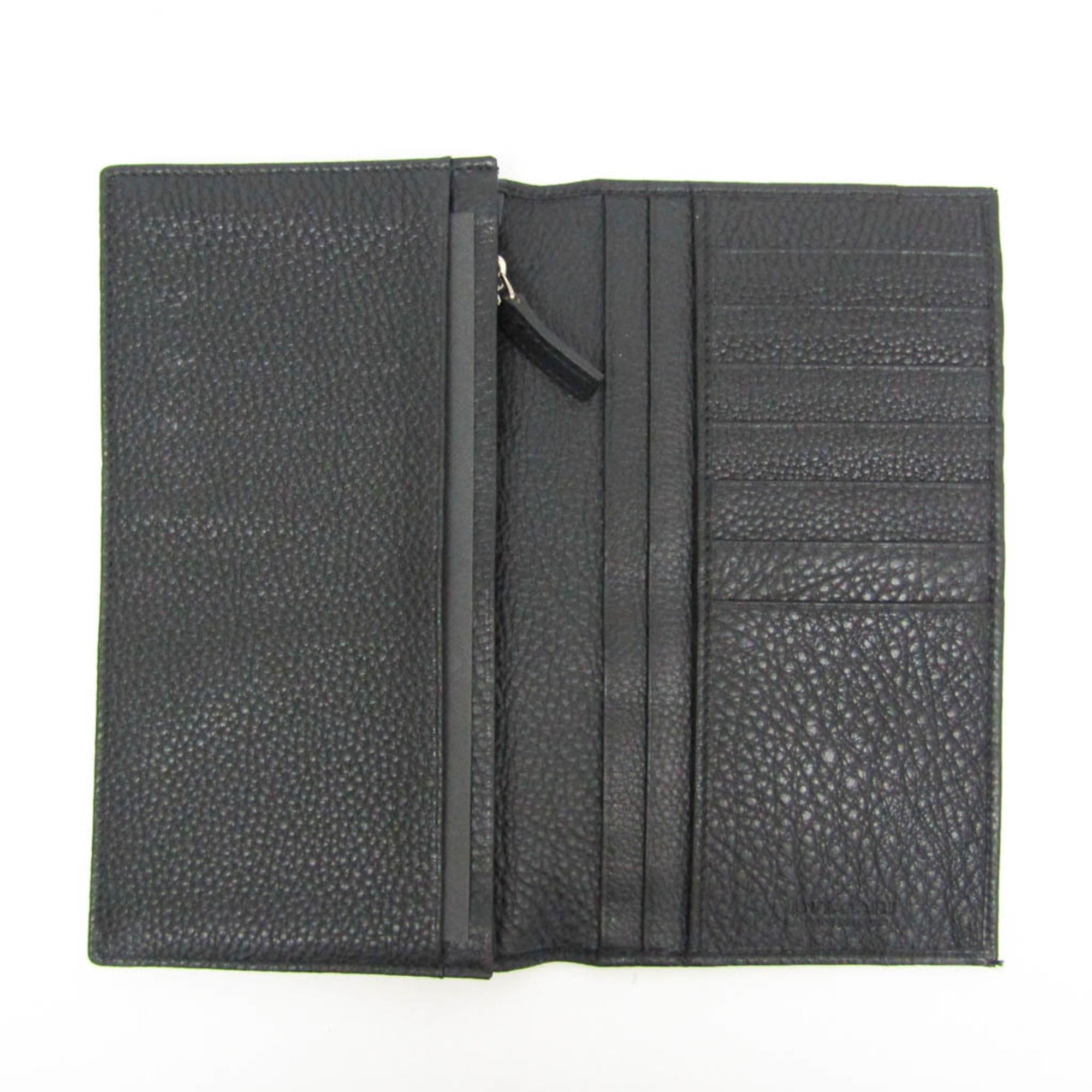 Bulgari Black Leather Wallet (Pre-Owned)