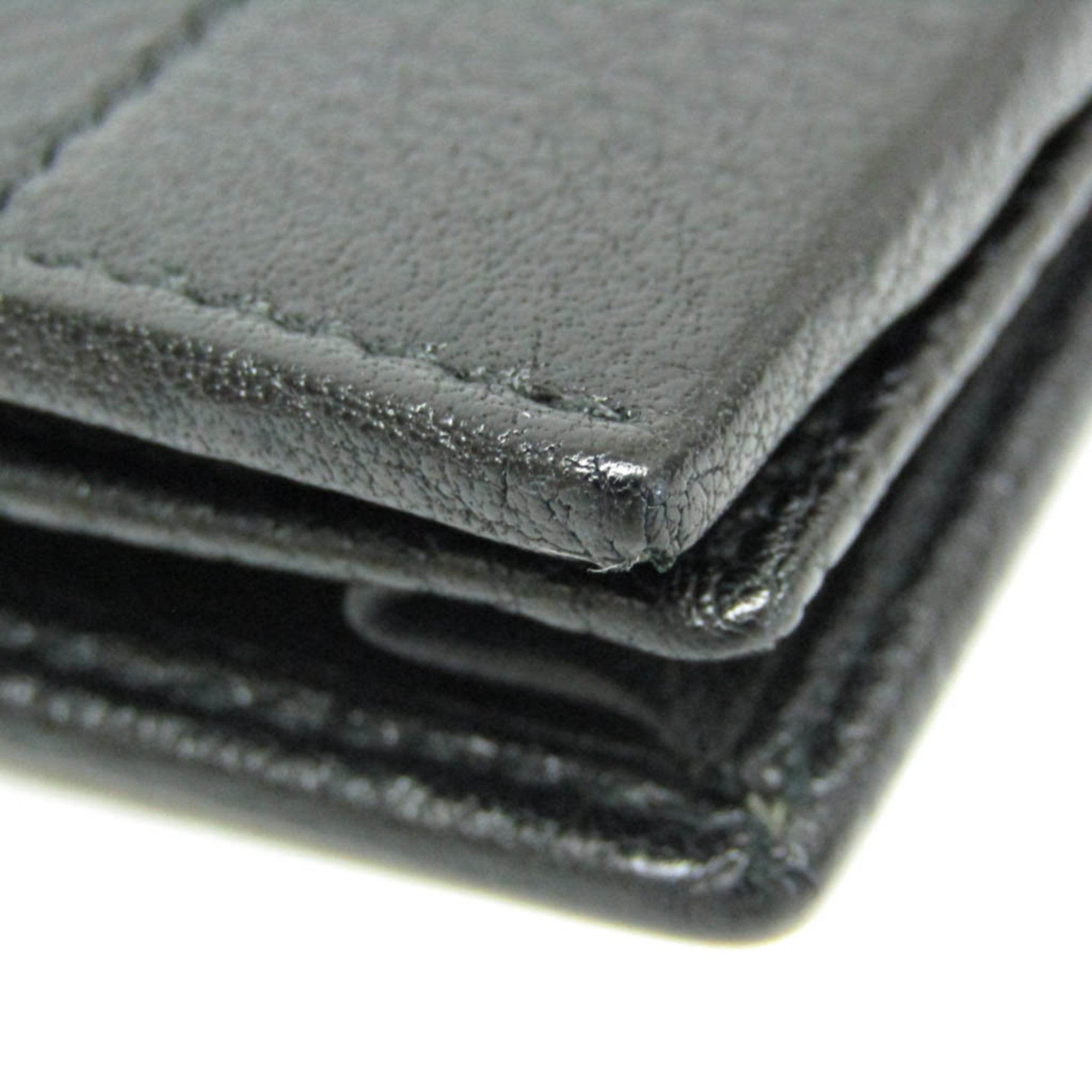 Bulgari Black Leather Wallet (Pre-Owned)