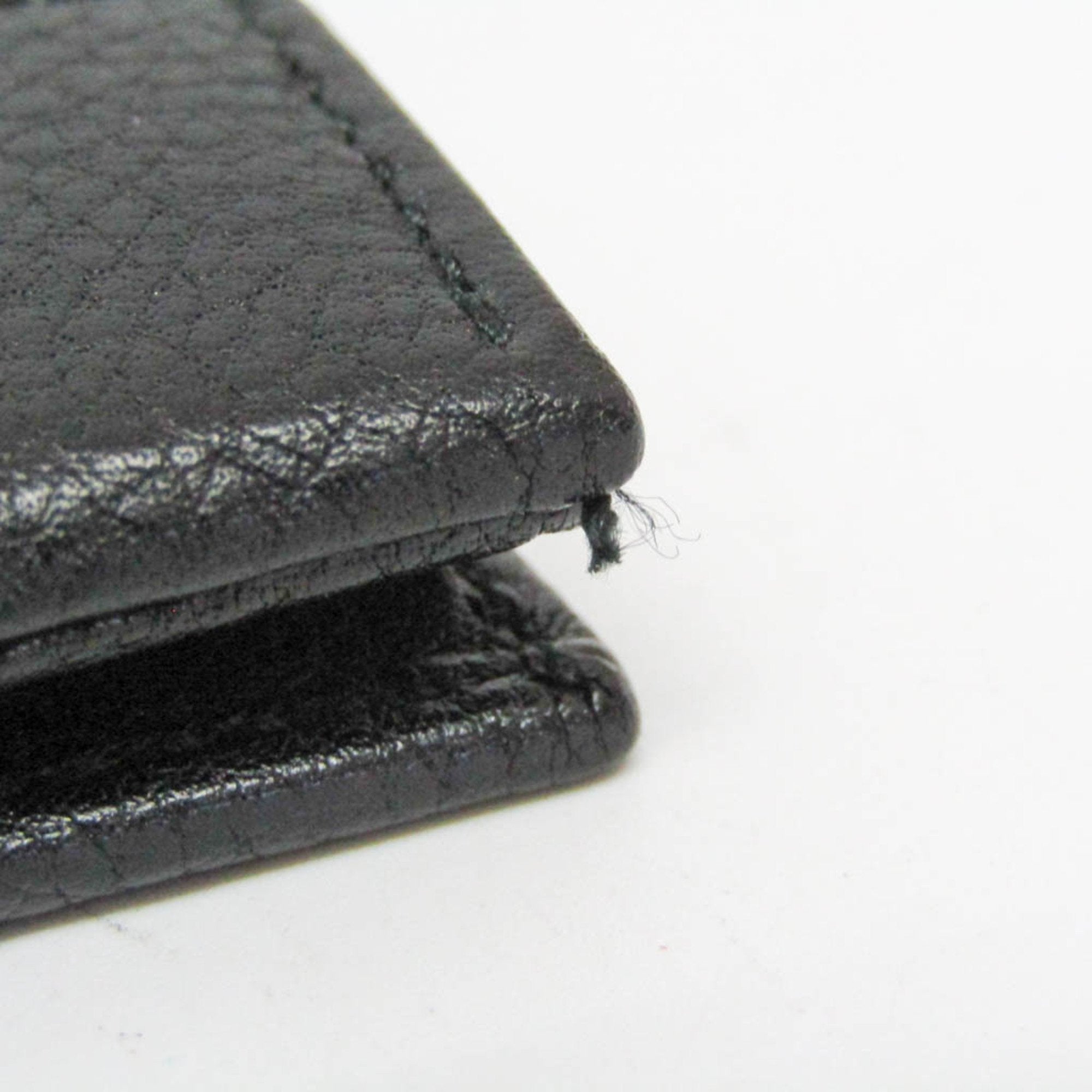 Bulgari Black Leather Wallet (Pre-Owned)