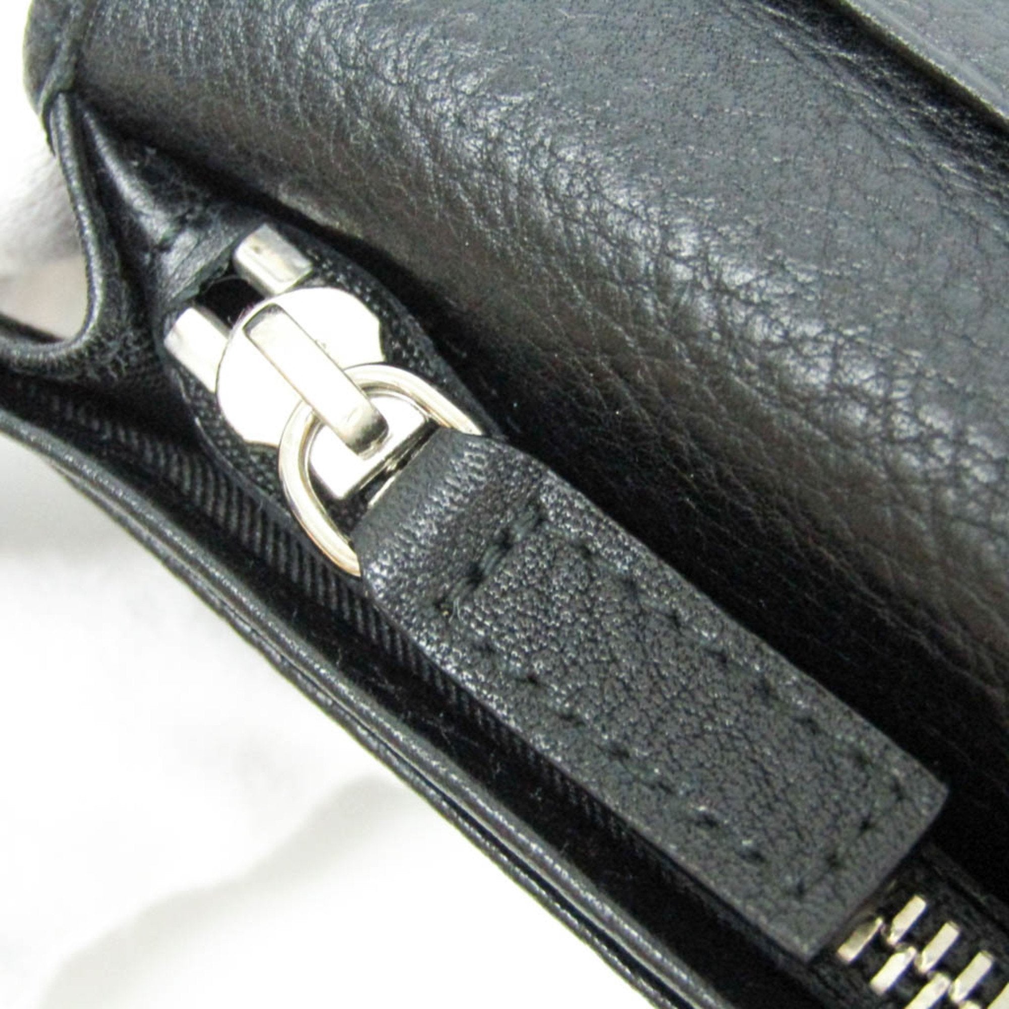 Bulgari Black Leather Wallet (Pre-Owned)