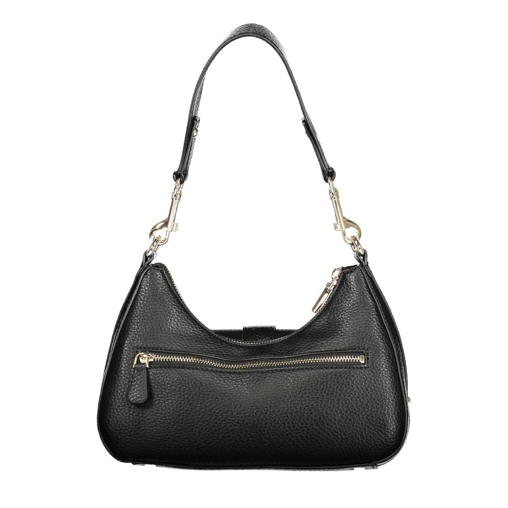 Guess Jeans Black Polyurethane Women Women's Handbag