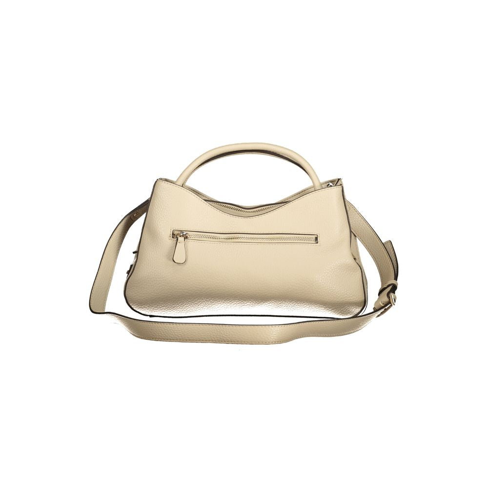 Guess Jeans Beige Polyurethane Women Women's Handbag