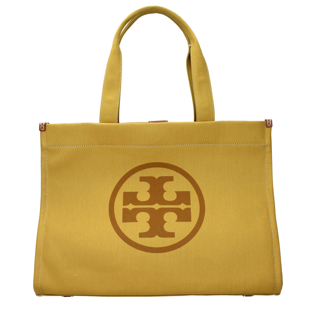 Tory Burch Yellow Fabric Shoulder Women's Bag