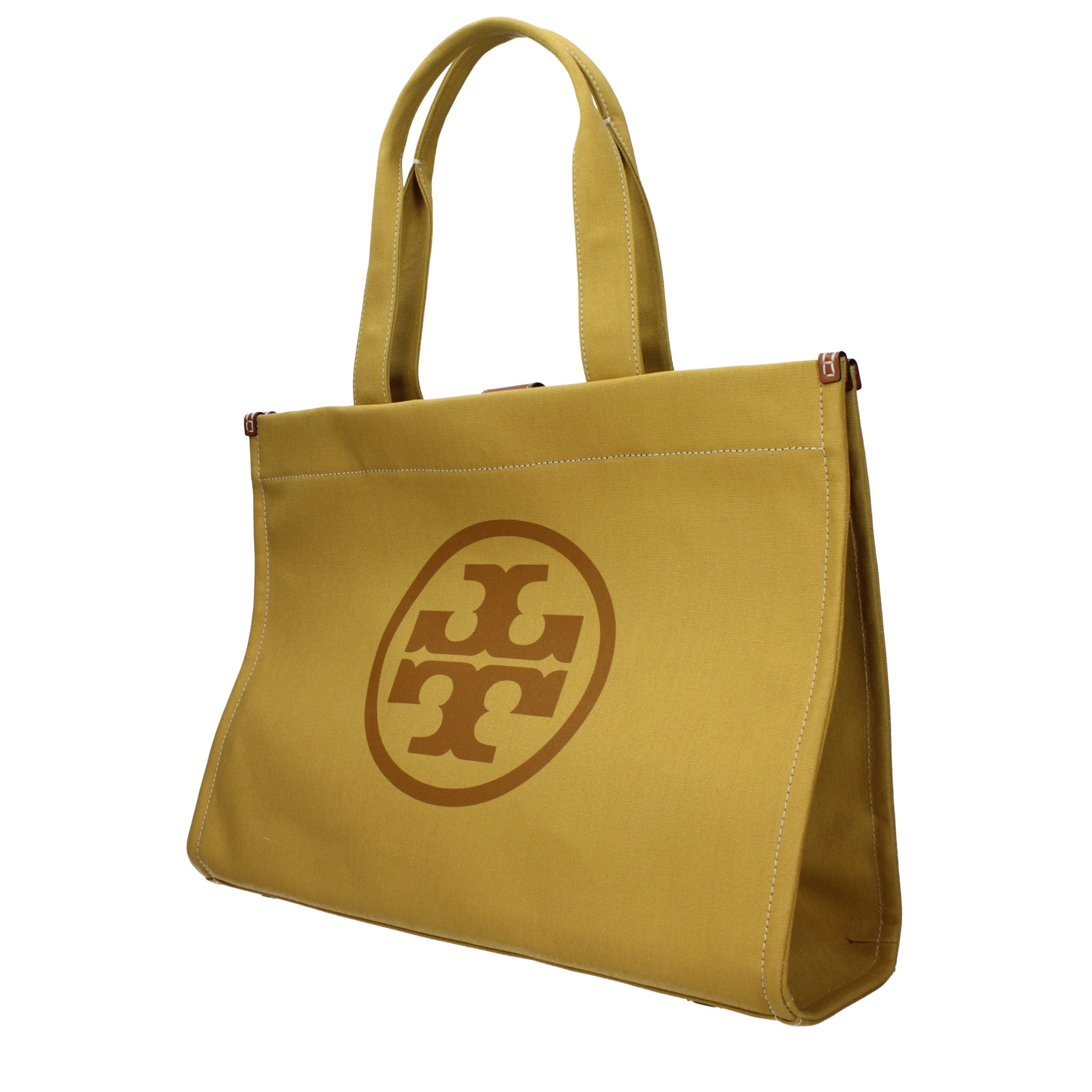 Tory Burch Yellow Fabric Shoulder Women's Bag