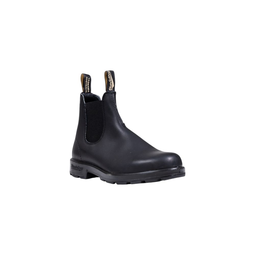 Blundstone Black Leather Flat Men's Boots