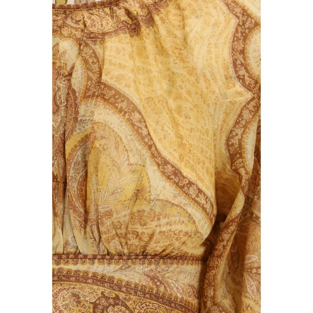 Zimmermann Bicolor Cotton Women's Blouse