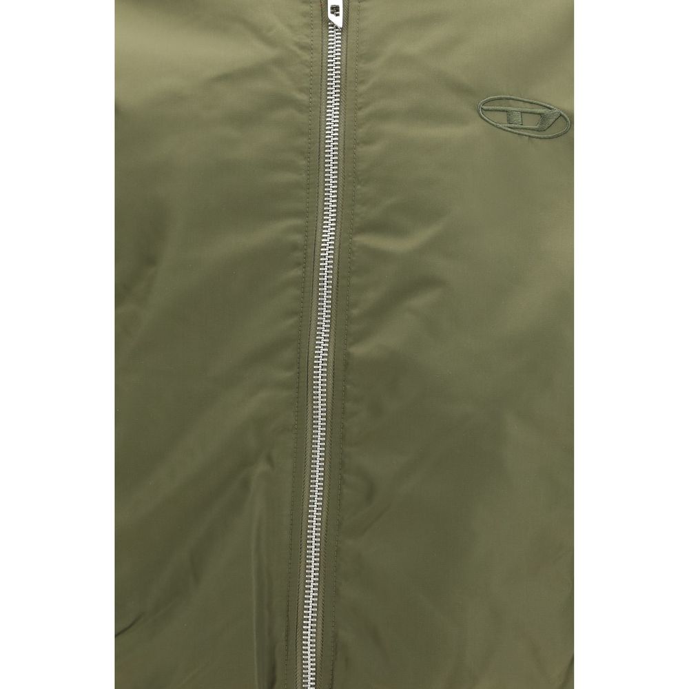 Diesel Bicolor Polyamide Men's Bomber