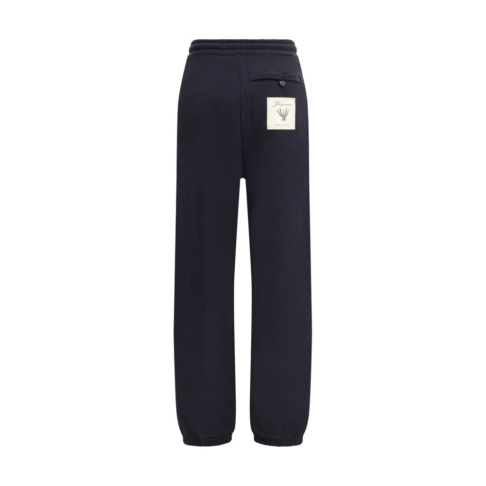 Jacquemus Blue Cotton Joggers (Workout Women's Pants)