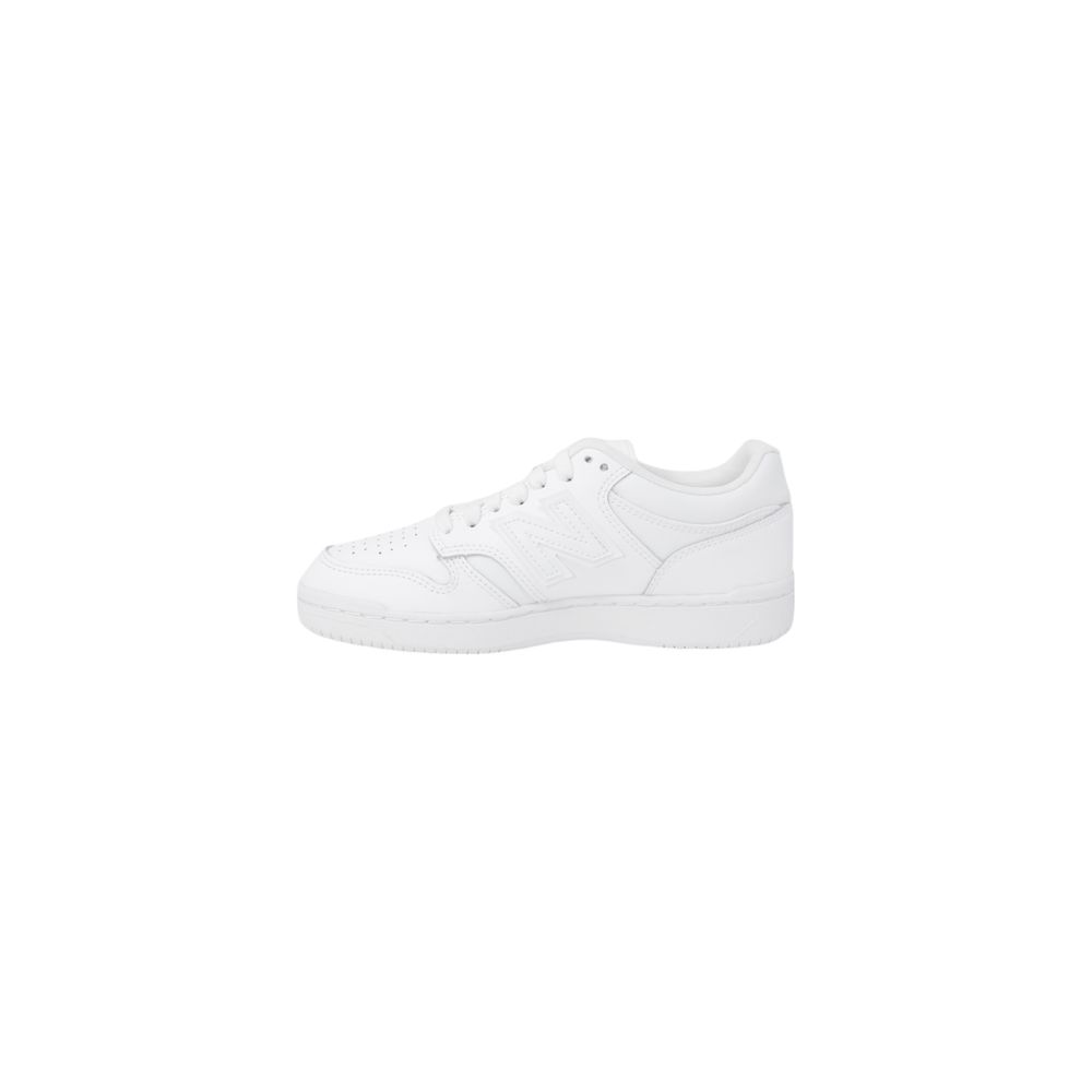 New Balance White Leather Athletic Women's Sneakers