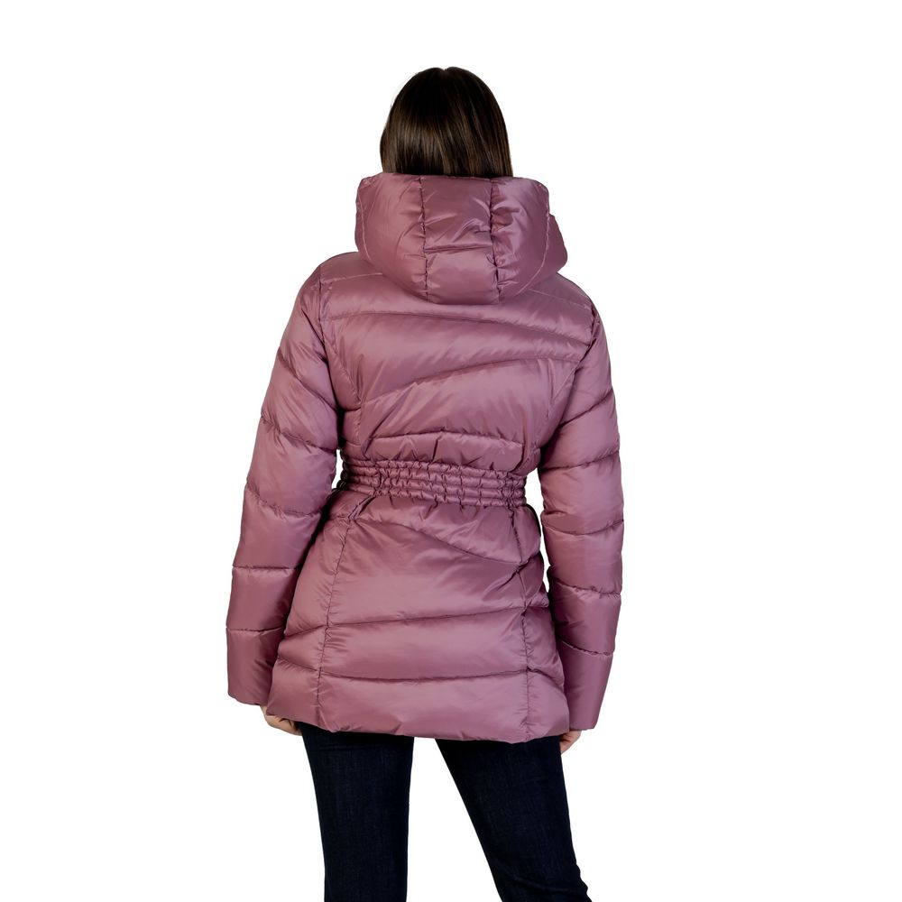 EA7 Emporio Armani Purple Polyamide Women's Bomber