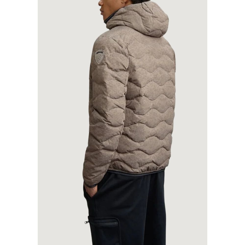 Blauer Brown Polyester Men's Coat