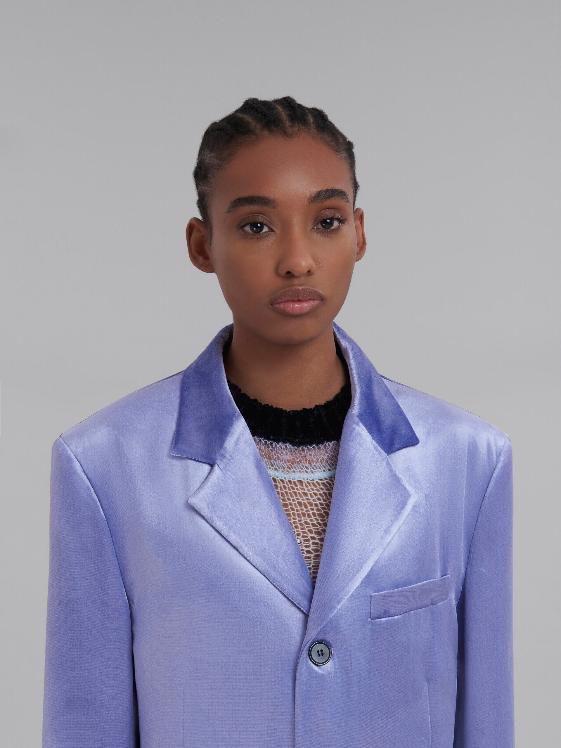 Marni Purple Fibres Women's Jacket