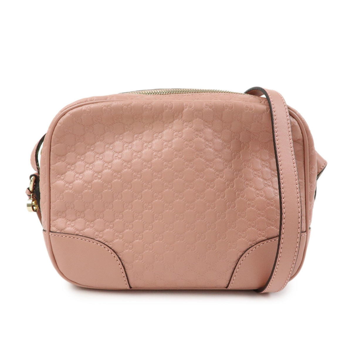 Gucci Bree Disco Microguccissima Leather Pink Leather Crossbody Bag Bag (Pre-Owned)