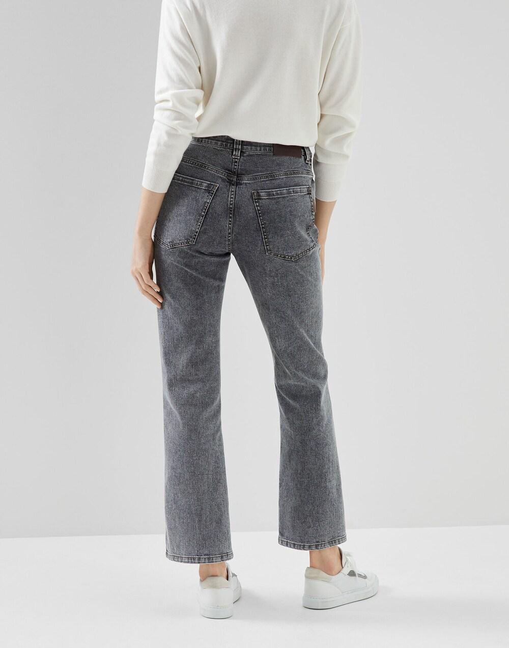 Brunello Cucinelli Multicolor Cotton Straight-Leg Women's Jeans