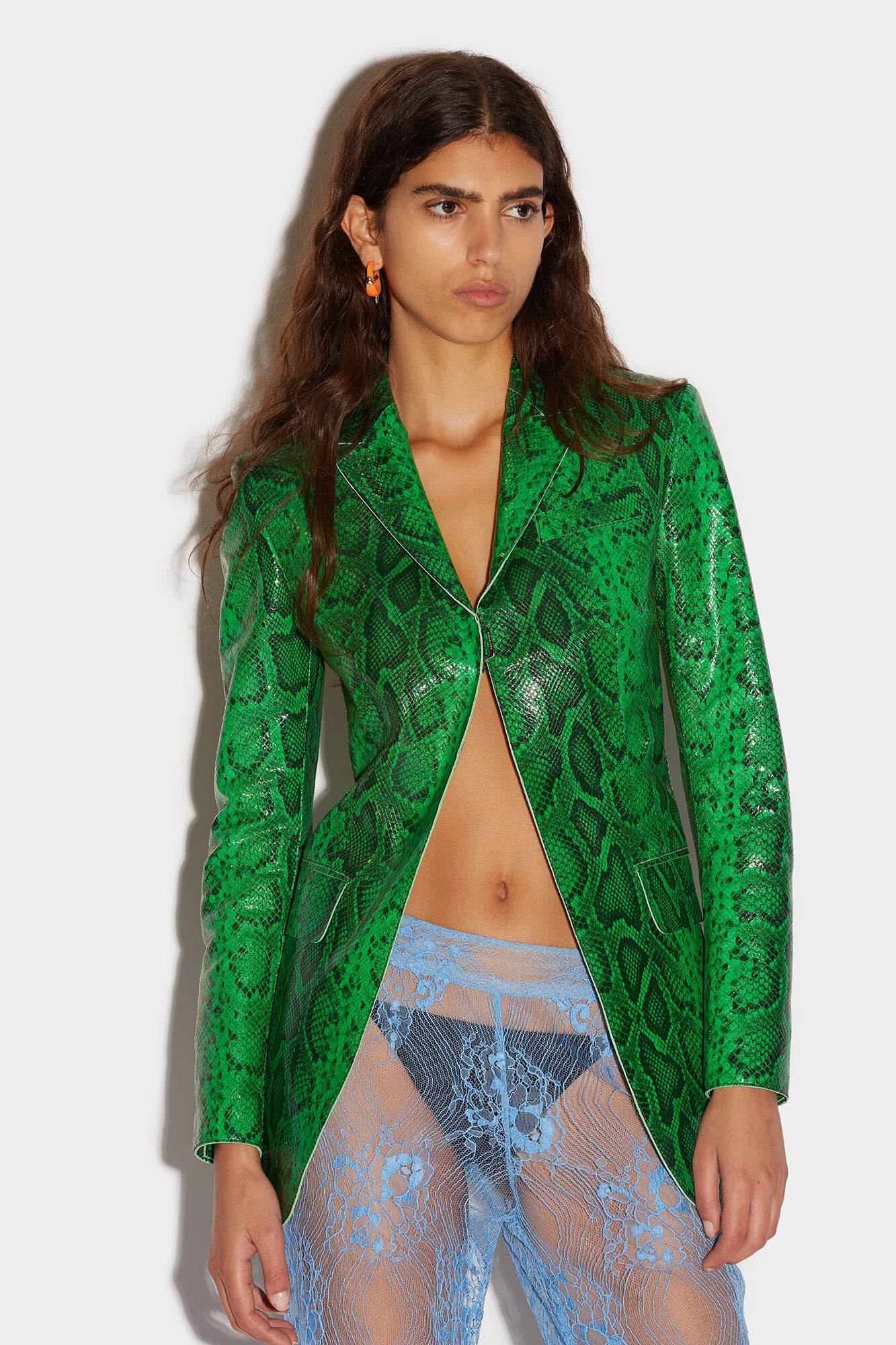 Dsquared² Green Fibres Women's Coat