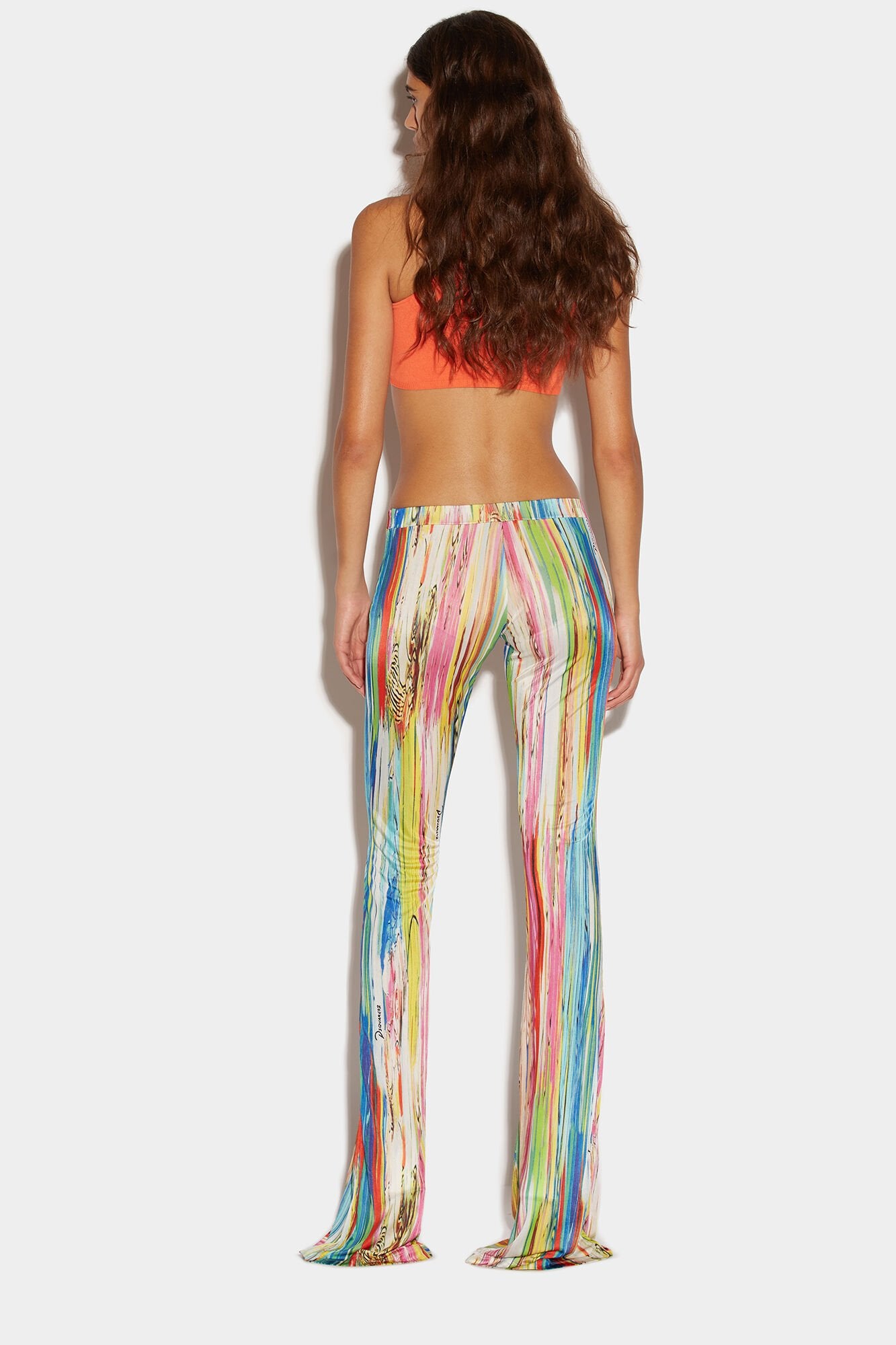 Dsquared² Multicolor Fibres Casual Women's Pants
