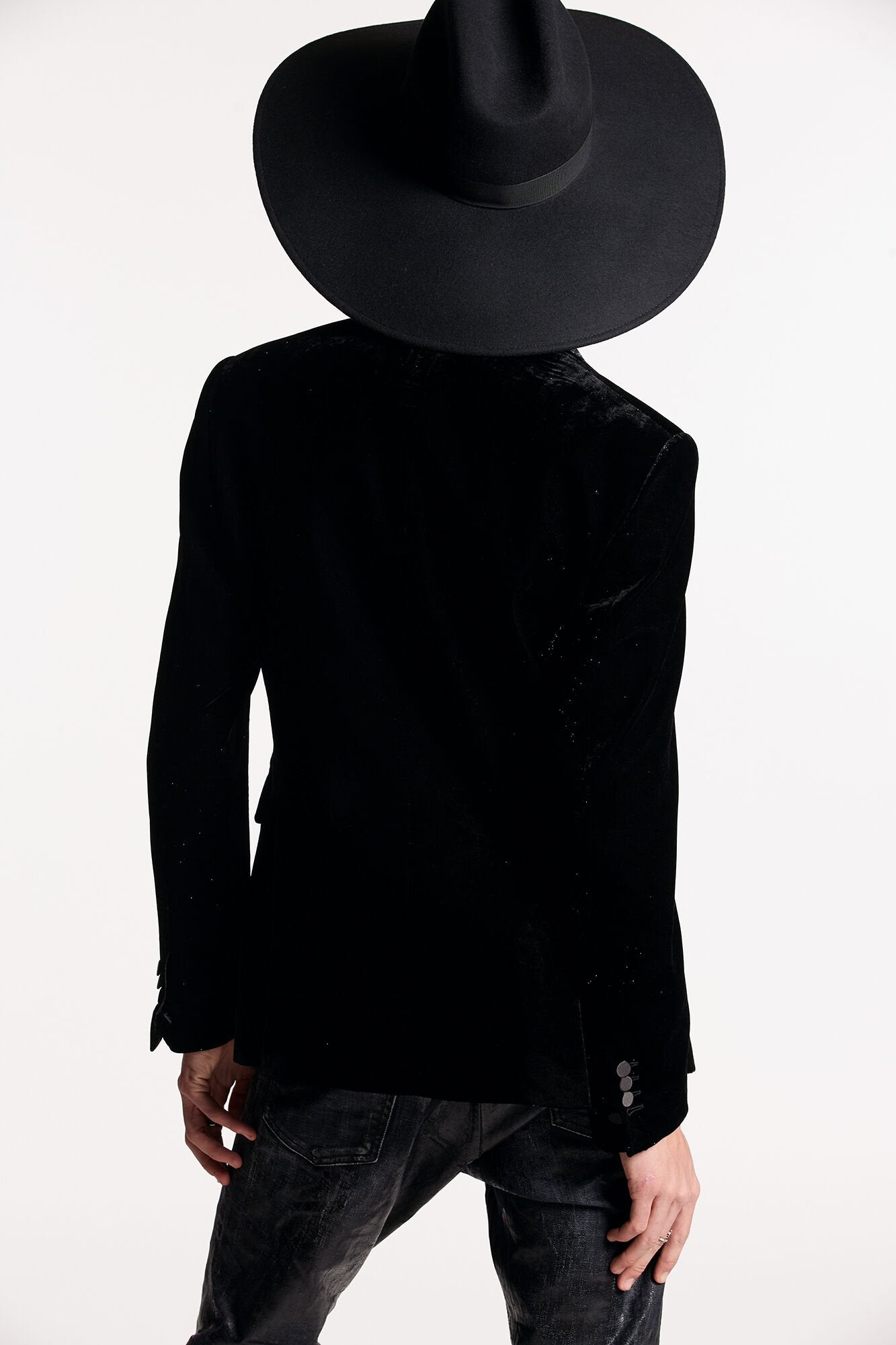 Dsquared² Black Fibres Women's Blazer