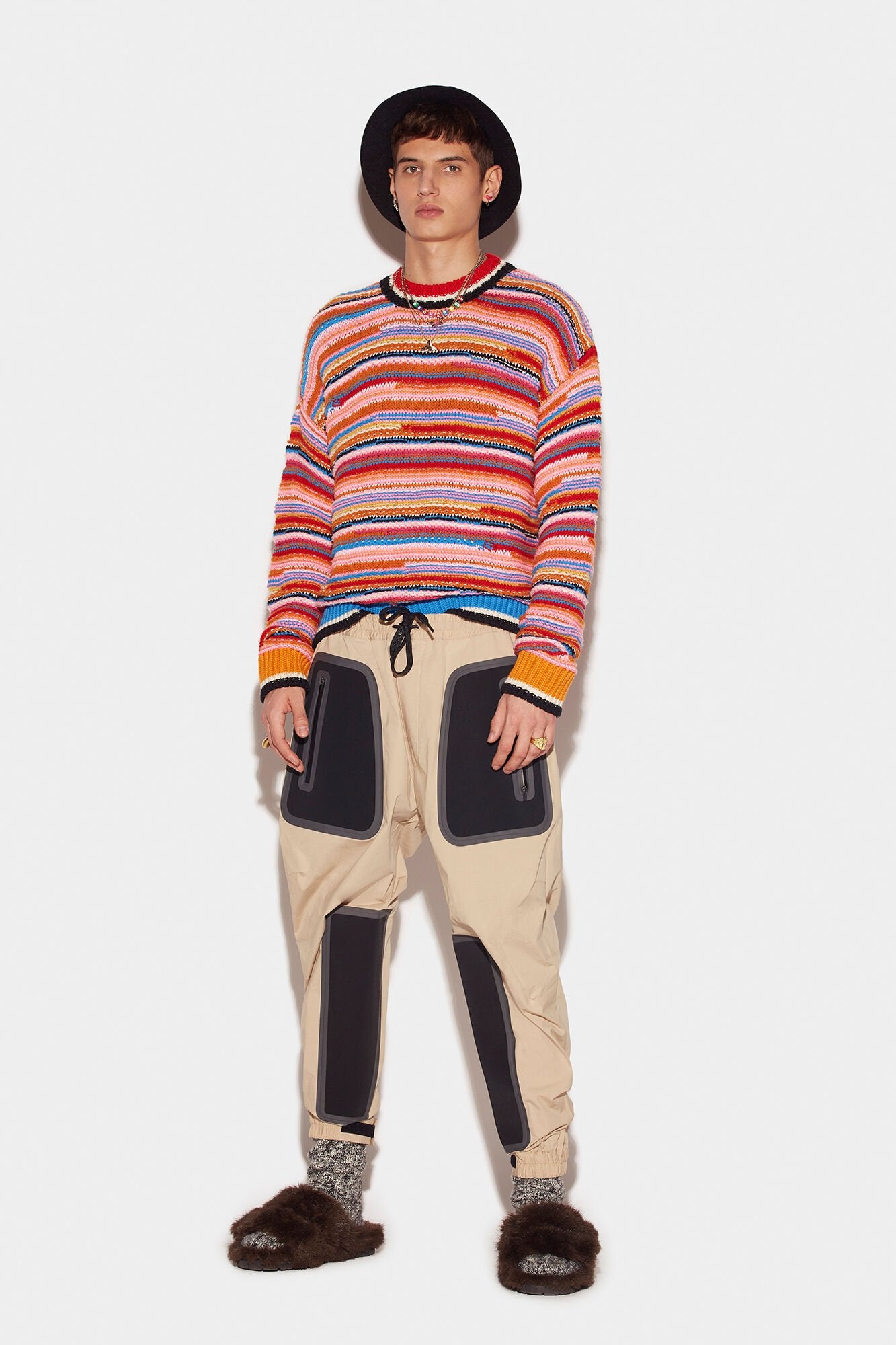 Dsquared² Beige Fibres Women's Sweatshirt