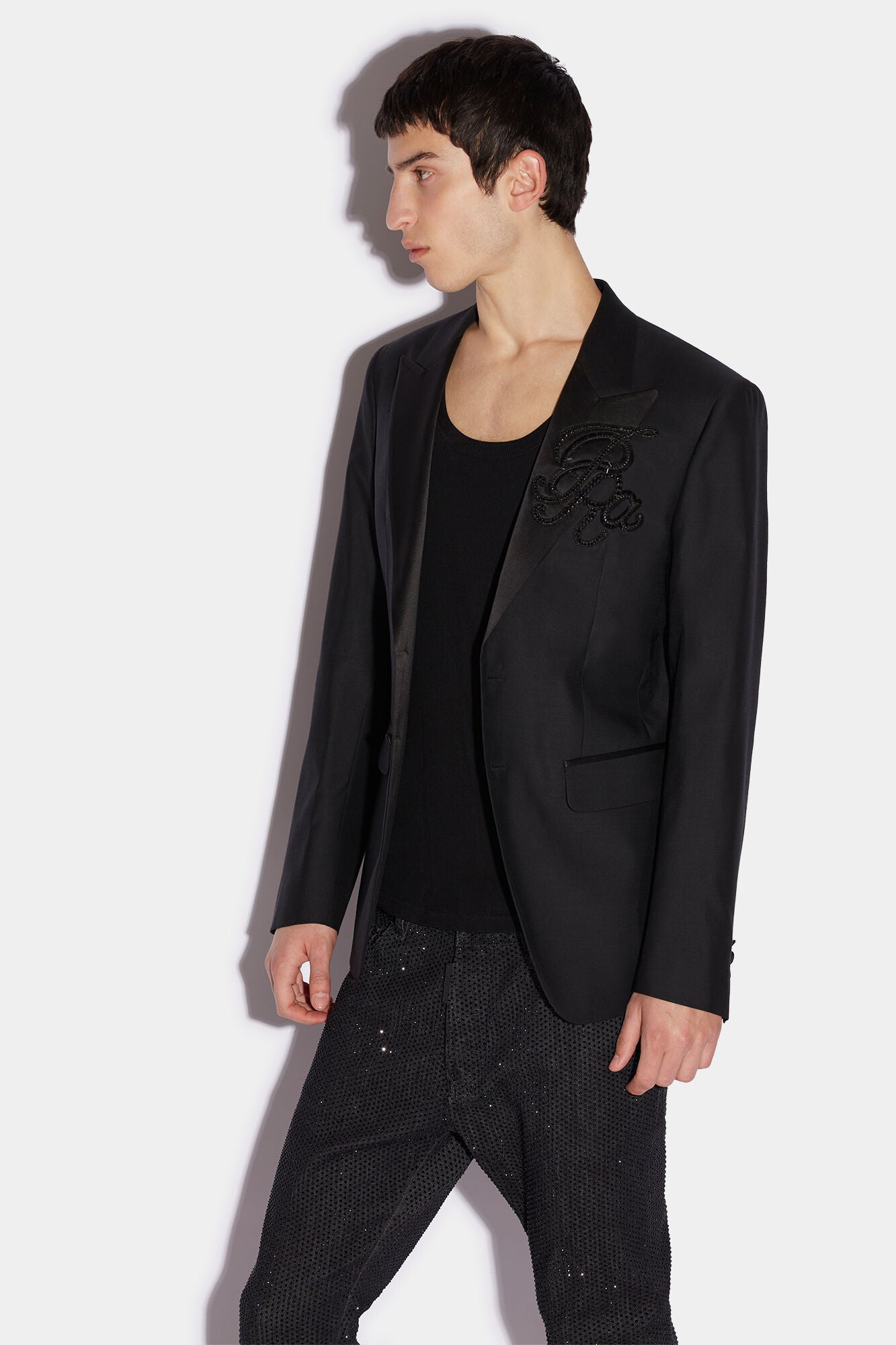 Dsquared² Black Fibres Women's Blazer