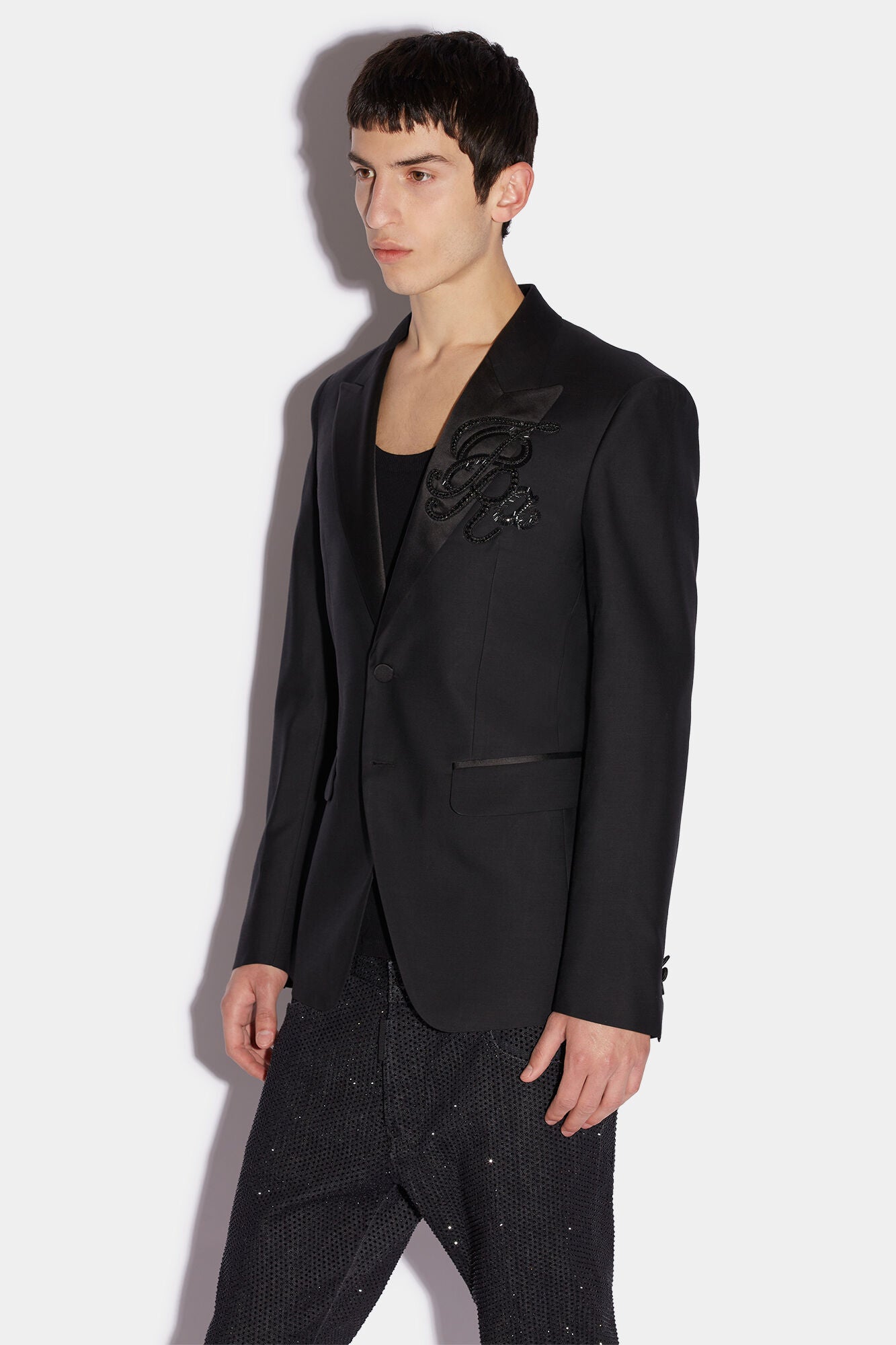 Dsquared² Black Fibres Women's Blazer