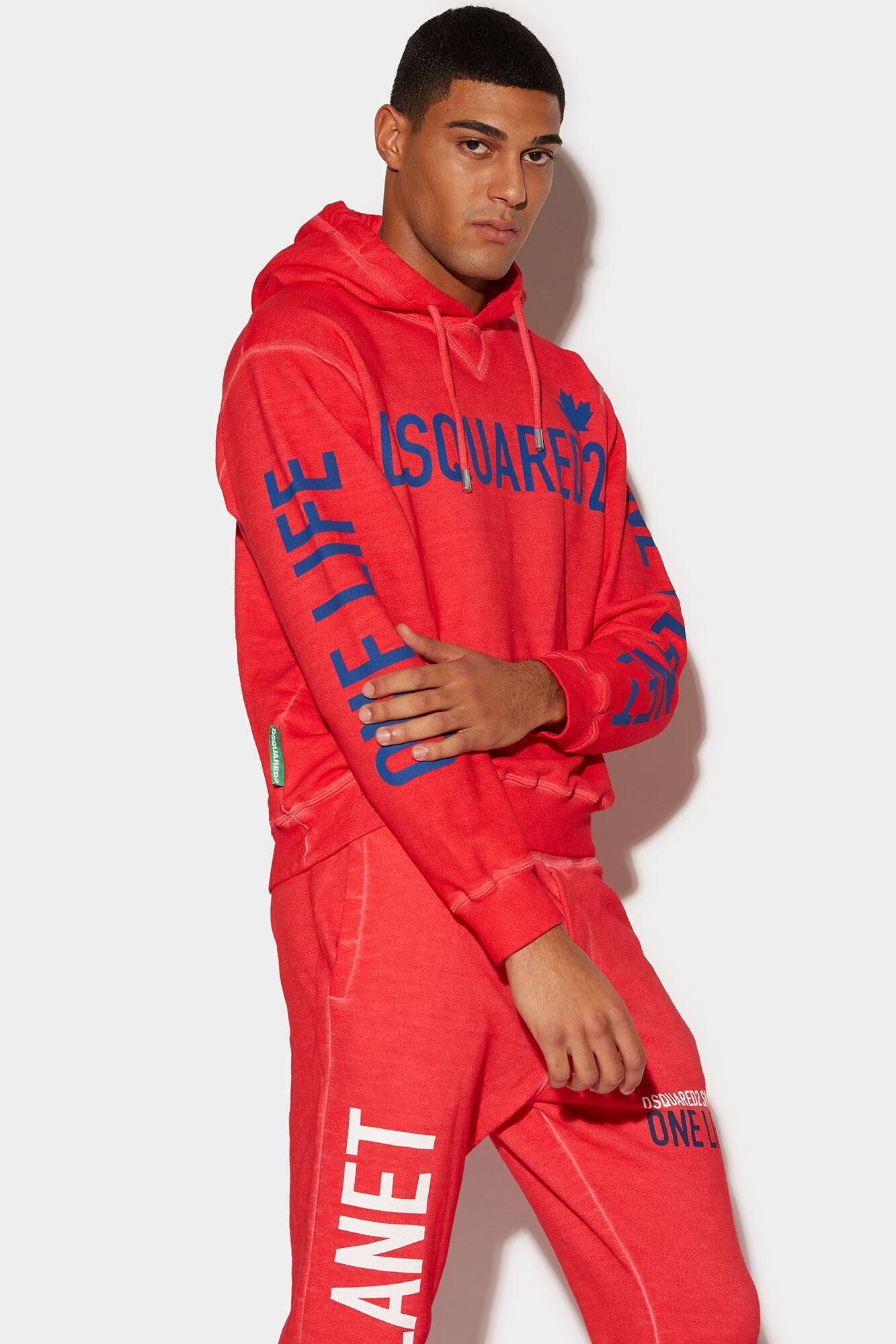 Dsquared² Red Fibres Women's Sweatshirt
