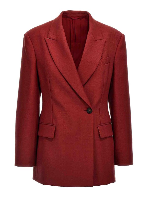 Brunello Cucinelli Multicolor Wool Women's Coat