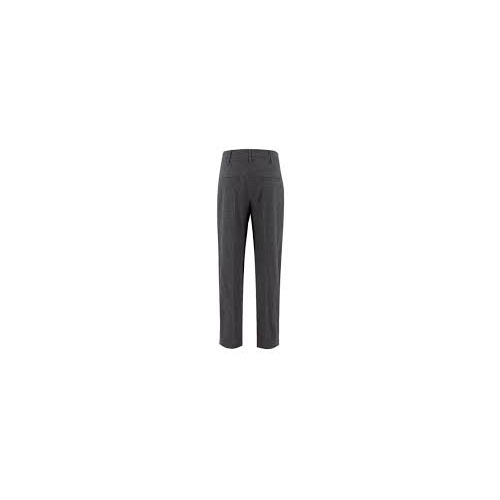Brunello Cucinelli Gray Wool Casual Women's Pants