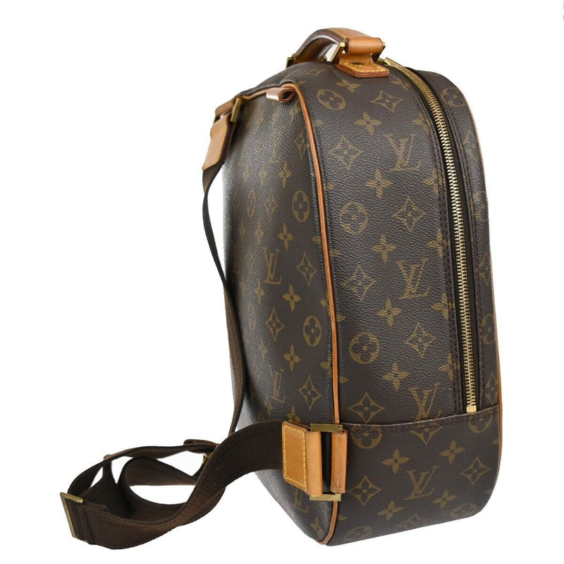 Louis Vuitton Packall Brown Canvas Backpack Bag (Pre-Owned)