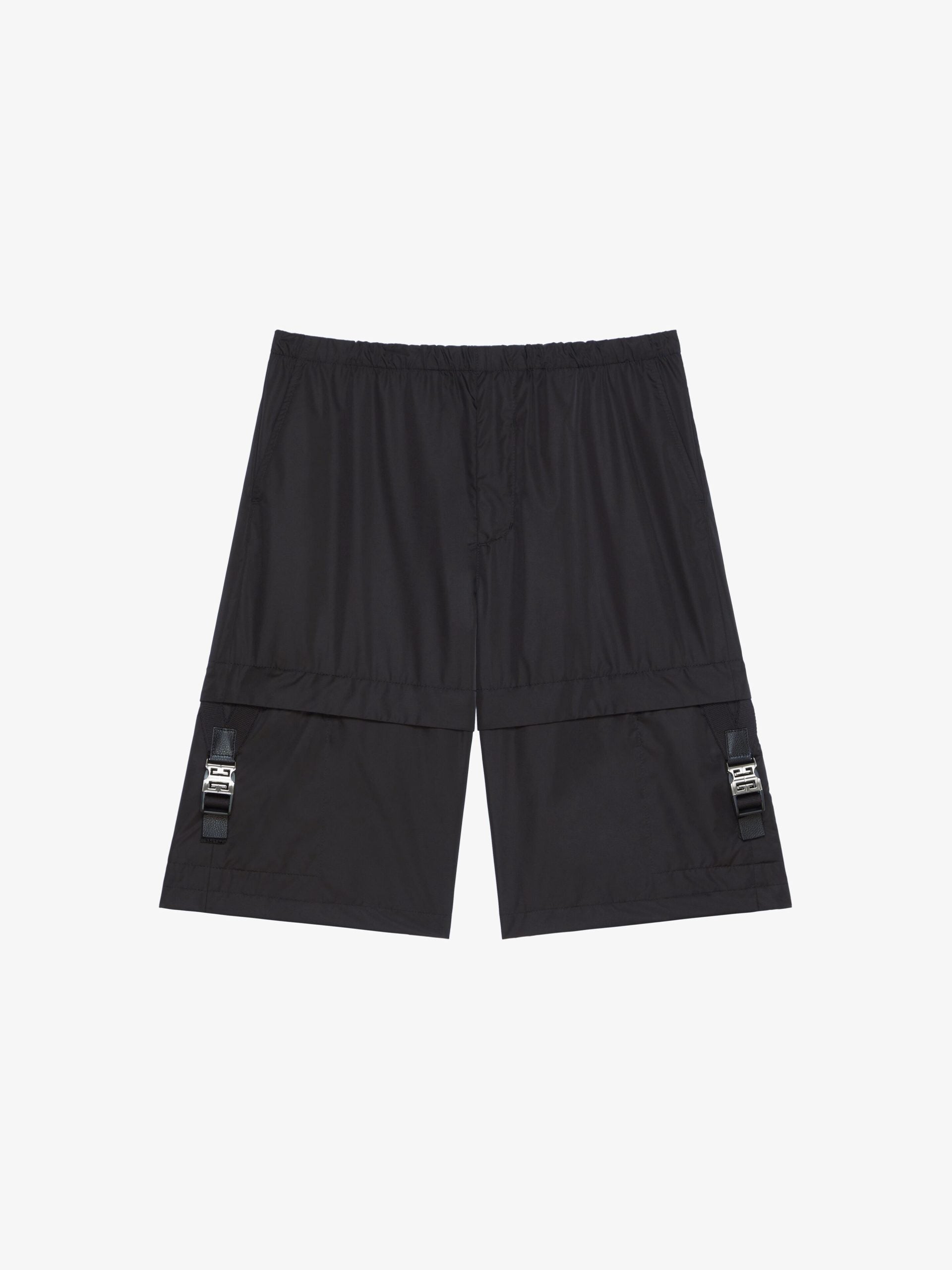 Givenchy Black Fibres Cargo Women's Shorts