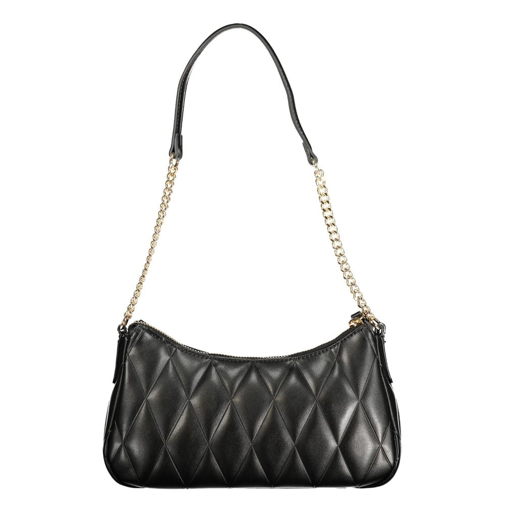 Twinset Black Polyurethane Women Shoulder Women's Bag