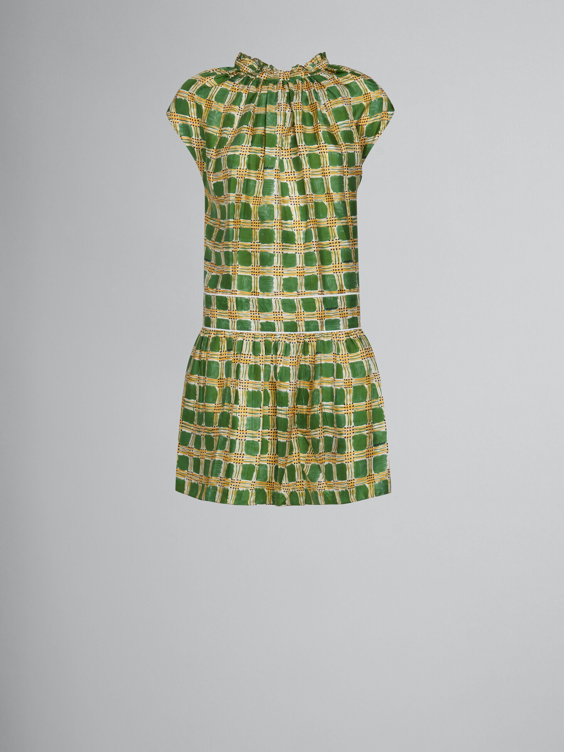 Marni Green Fibres Casual Women's Dress