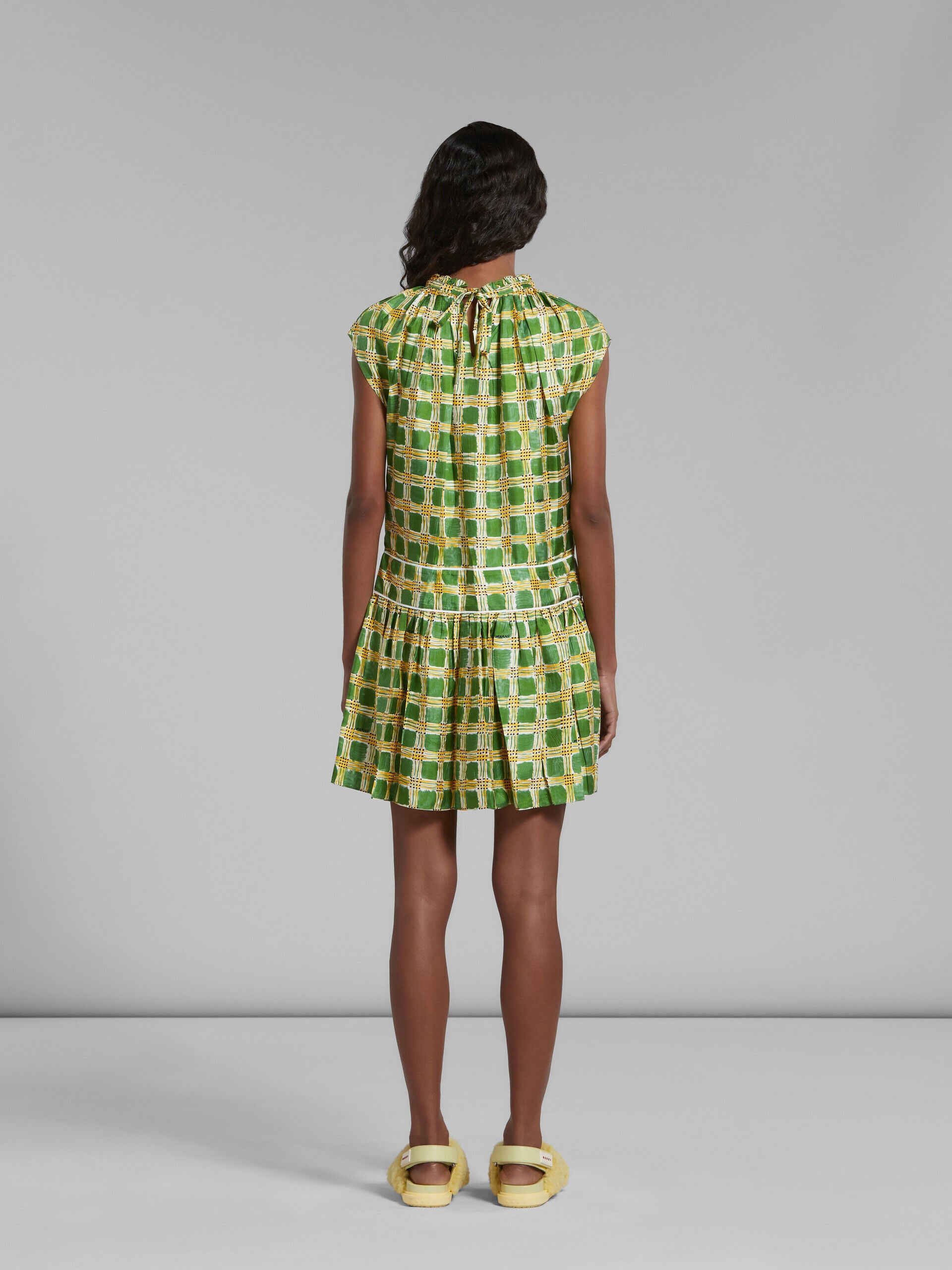 Marni Green Fibres Casual Women's Dress