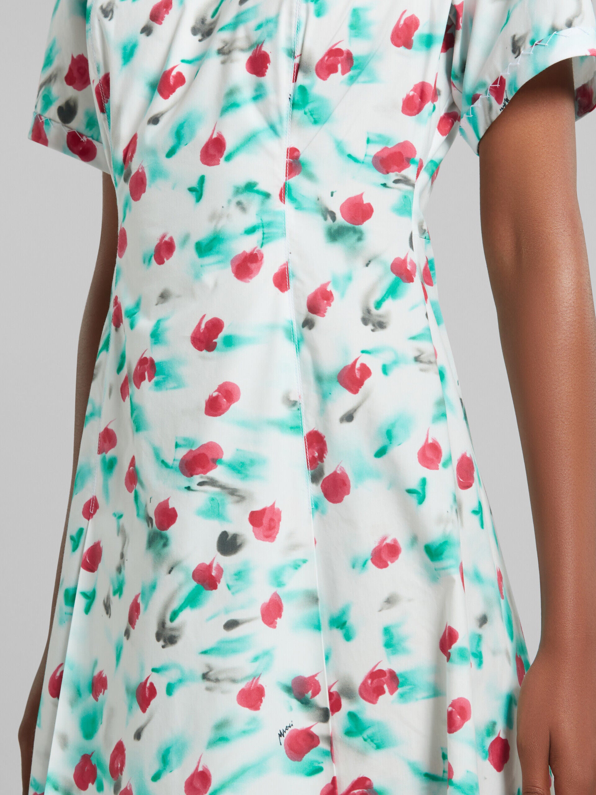 Marni White Fibres Casual Women's Dress