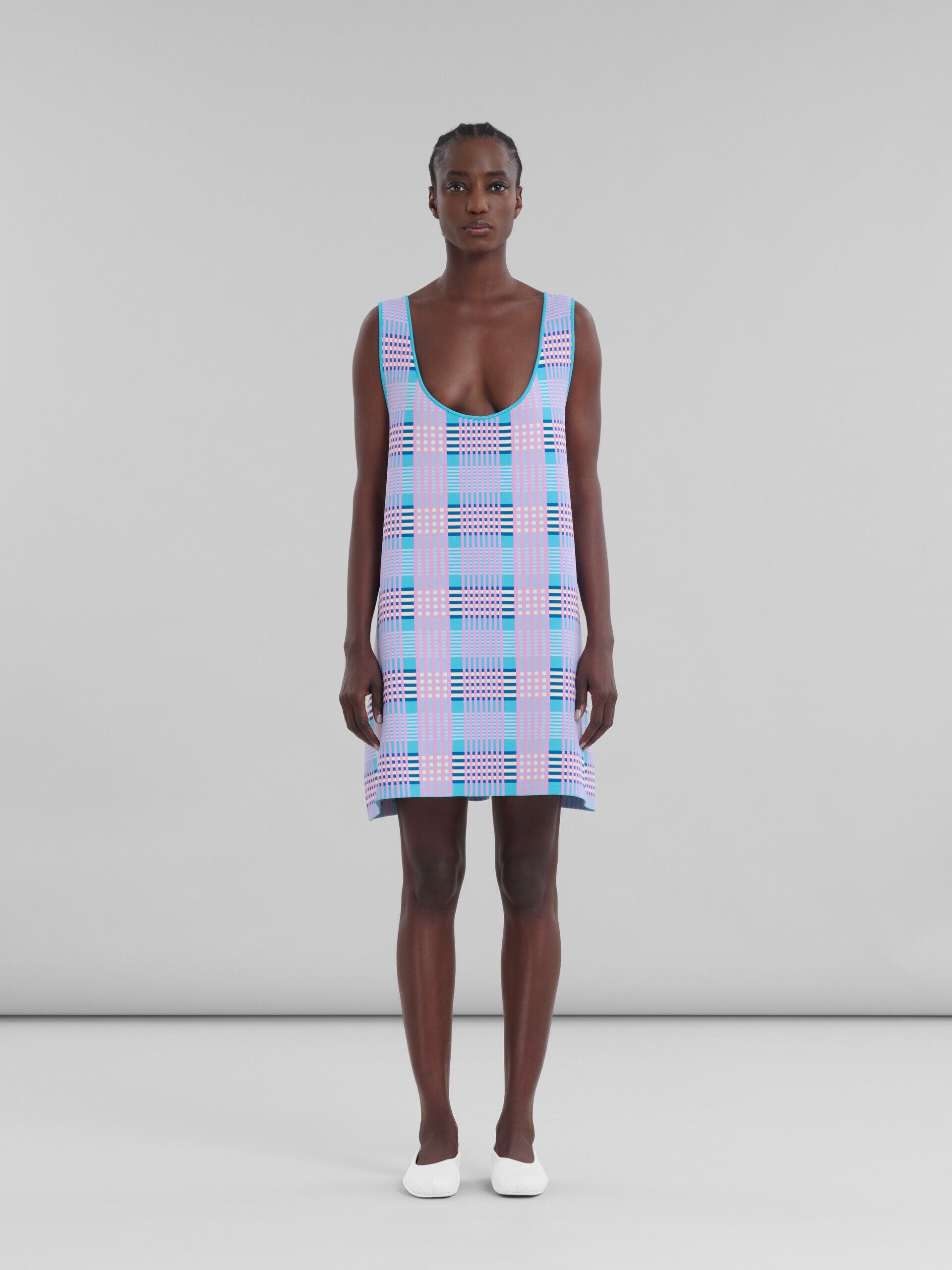 Marni Fuchsia Fibres Casual Women's Dress