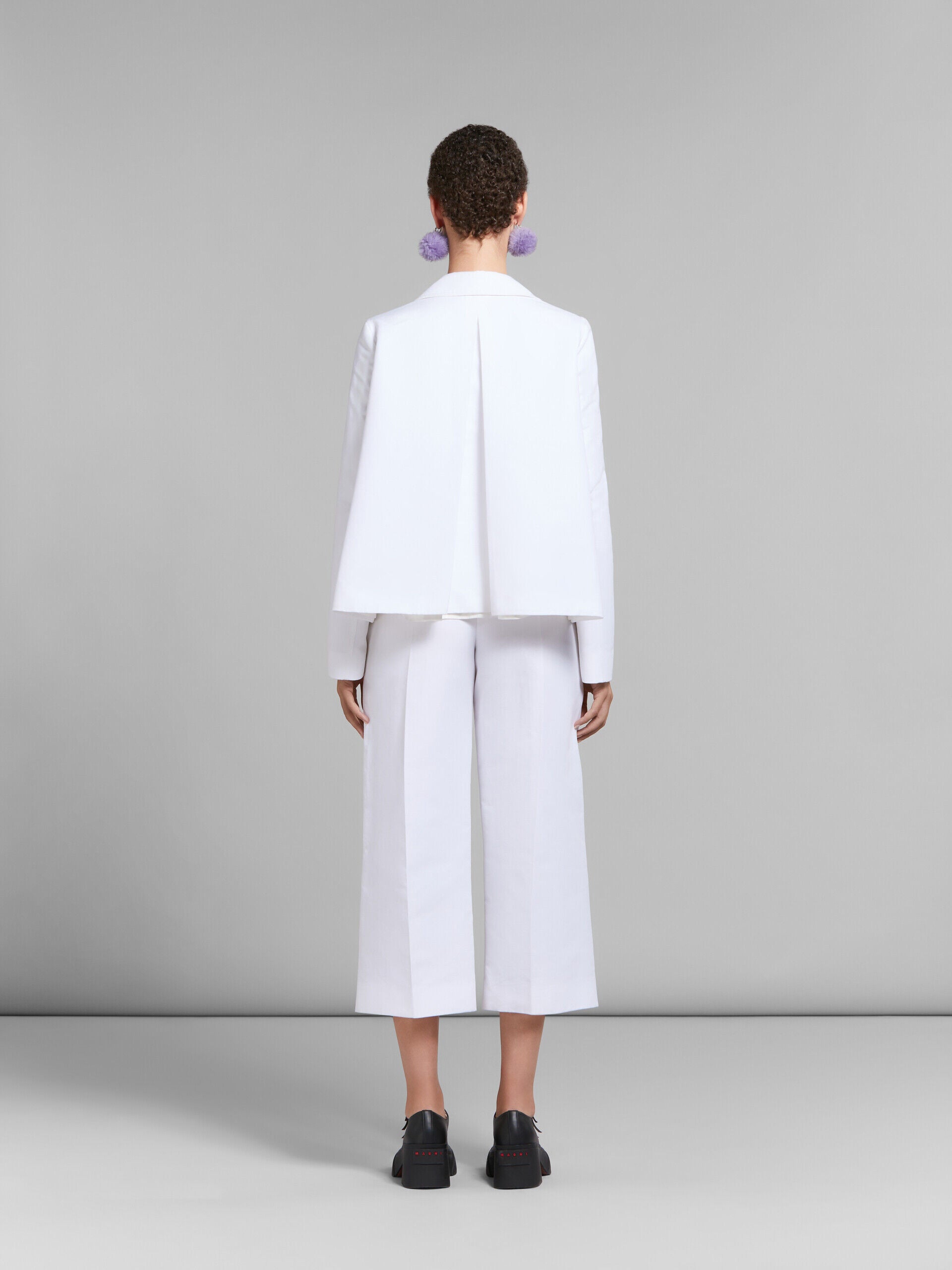 Marni White Fibres Casual Women's Pants