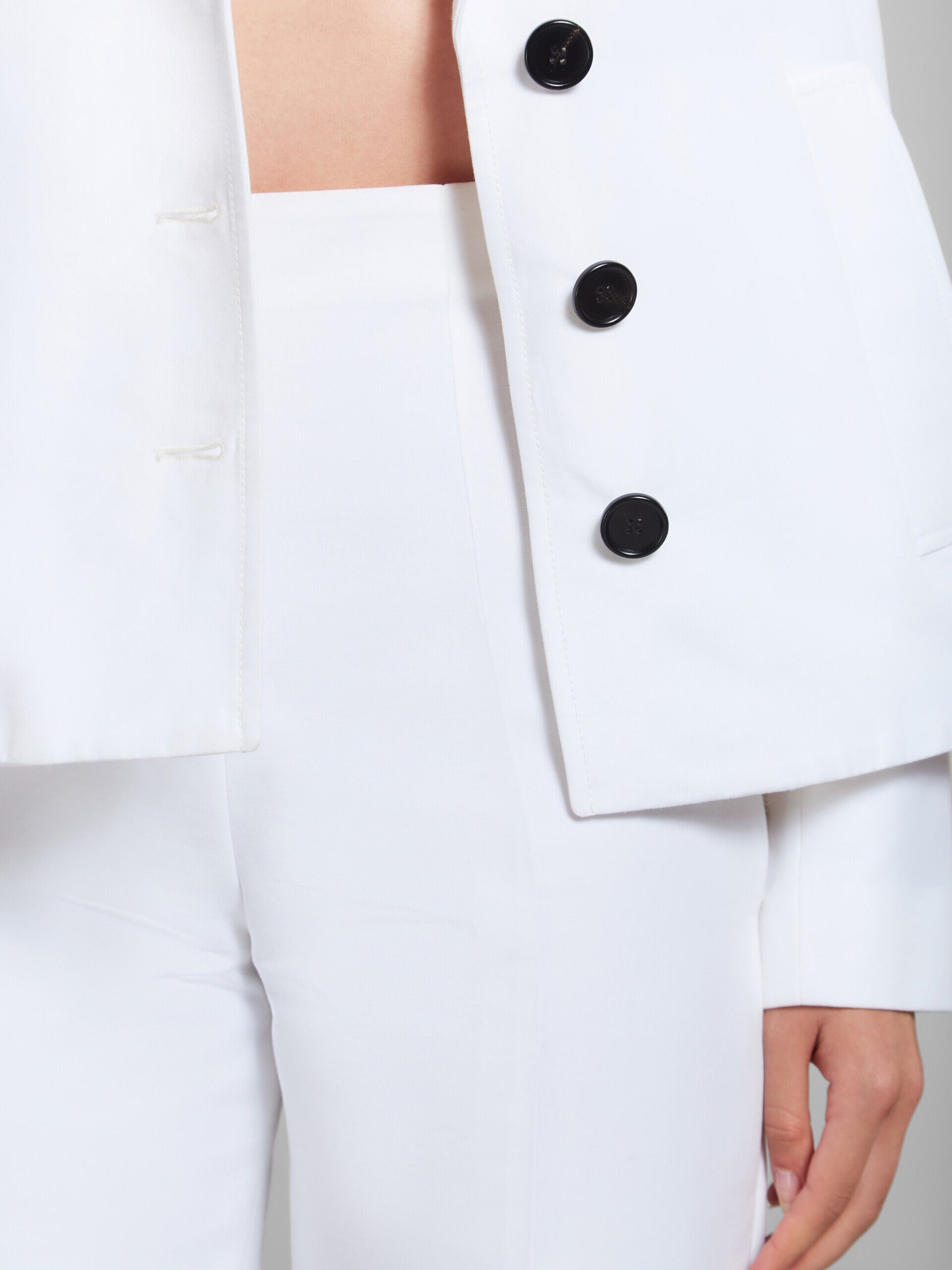 Marni White Fibres Casual Women's Pants