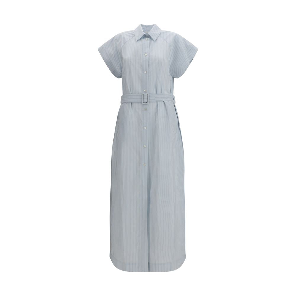 Jacob Cohen Blue Copper Long Women's Dress