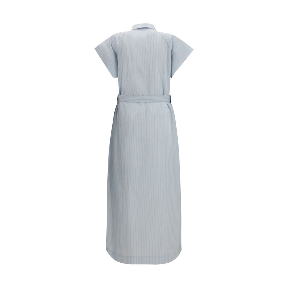 Jacob Cohen Blue Copper Long Women's Dress
