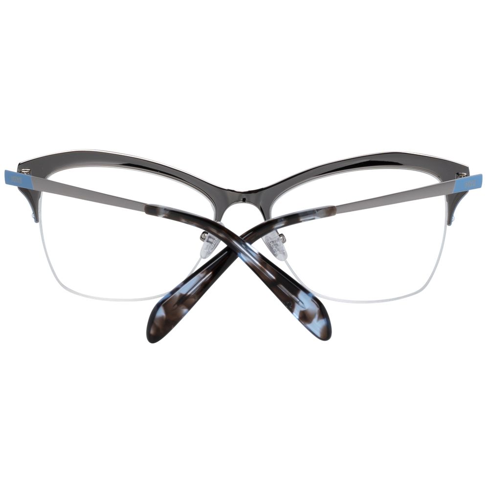 Emilio Pucci Silver Metal Glasses Women's (Frames)