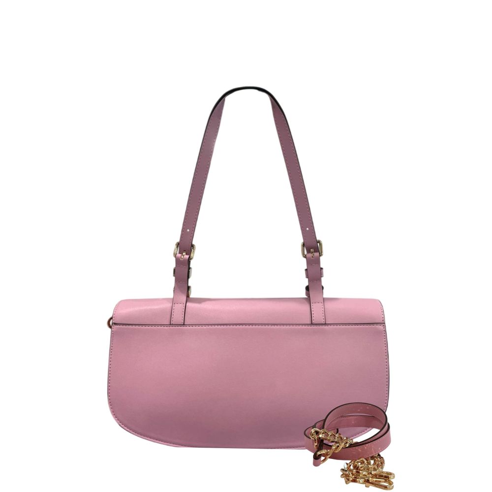 Twinset Pink PU Women Shoulder Women's Bag