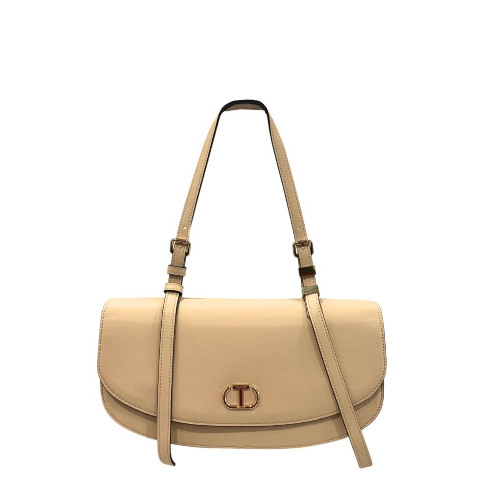 Twinset Yellow PU Women Women's Crossbody
