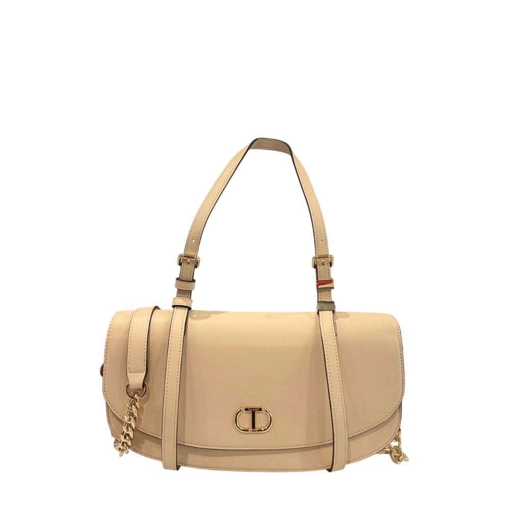 Twinset Yellow PU Women Women's Crossbody