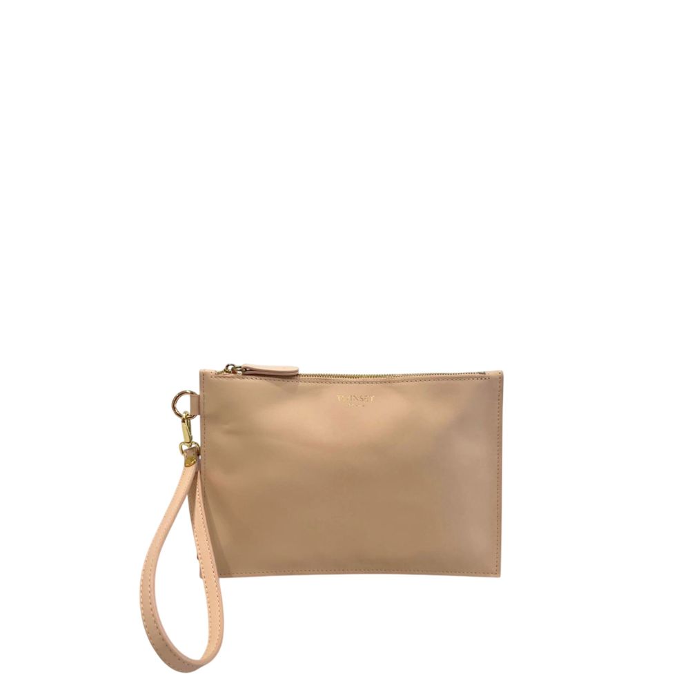 Twinset Pink Polyurethane Women Women's Clutch