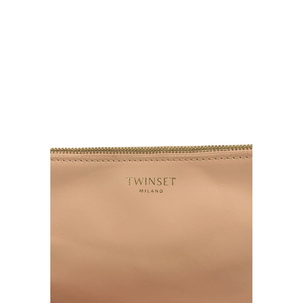 Twinset Pink Polyurethane Women Women's Clutch