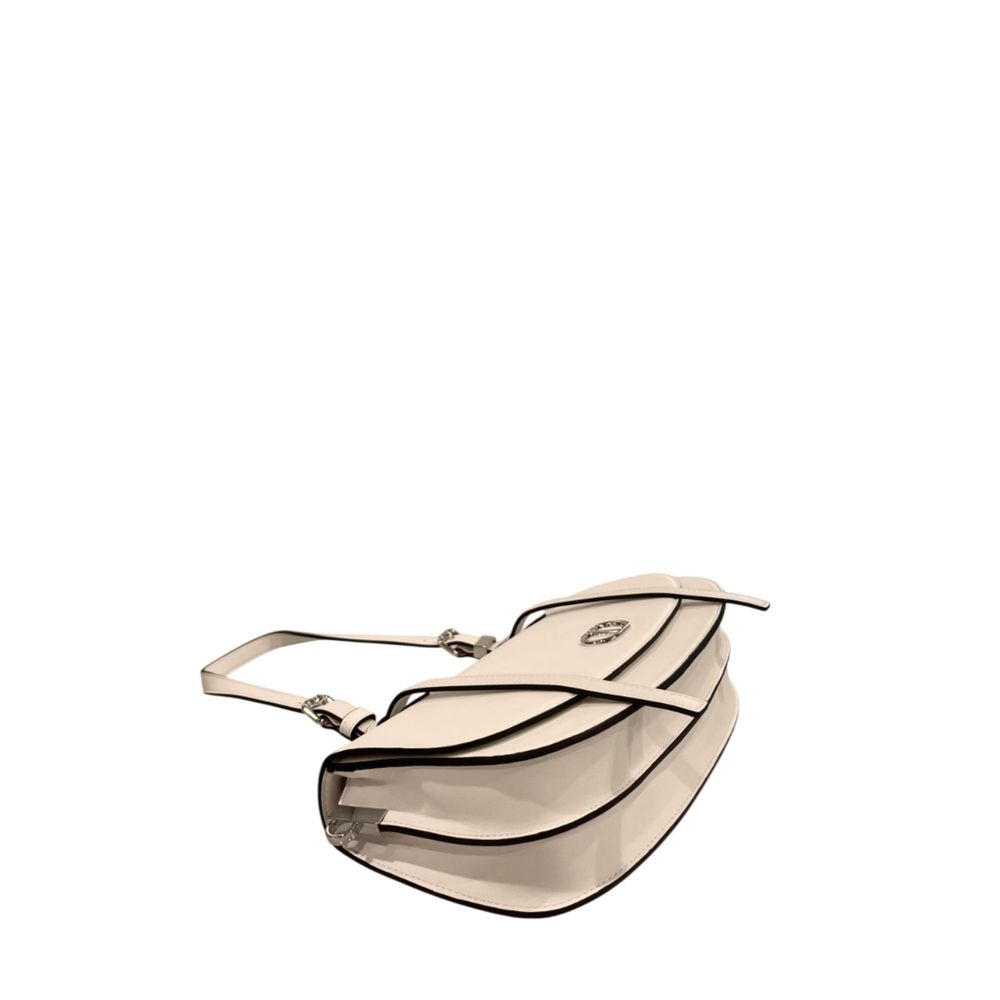 Twinset White PU Women Shoulder Women's Bag
