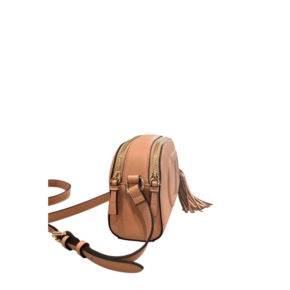 Twinset Pink Faux Leather Women Women's Crossbody